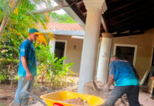 Avanza rehabilitación del Ambulatorio de Choroní tras terremotos