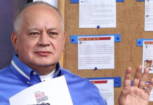 Cabello da bienvenida a opositores para diálogo con el gobierno