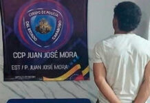 Capturado «El Leito» en Carabobo con 85 municiones de fusil
