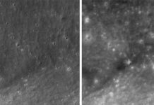 Corea del Sur capta el antes y el después del impacto en la Luna del cohete de SpaceX