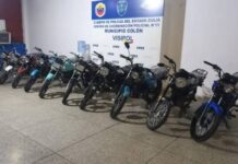 Cpbez retuvo 10 motos en Colón por hacer piruetas en la vía pública