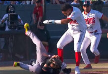 Danry Vásquez es suspendido del béisbol mexicano por agresión a Rodolfo Amador