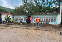 Desplegado operativo en sectores de Revenga afectados tras el paso de la onda tropical 40
