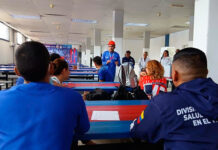 Despliegan cerco epidemiológico y atención de salud en campamento transitorio del IRDA
