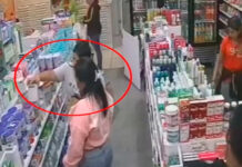 Dos mujeres fueron captadas mientras hurtaban en una farmacia de Valencia