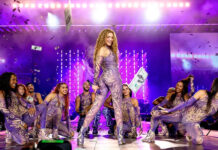 El montaje de la ‘ciudad’ de Shakira para su residencia en Madrid ya está en marcha