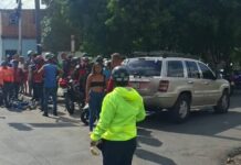 Fallece motorizado en la avenida Constitución de Maracay