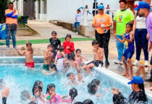 Hijos de trabajadores municipales disfrutaron plan vacacional en el Parque Villanueva