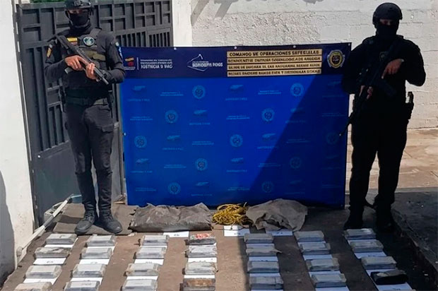 Incautados-75-kilos-de-cocaína-tras-dispositivo-de-seguridad-en-el-estado-Sucre