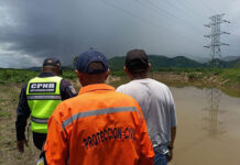 Intensifican labores de búsqueda de pareja que fue arrastrada por la creciente del rio Aragua