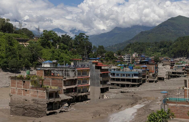 La riada en el Tíbet generó una señal sísmica equivalente a un terremoto de magnitud 5,1