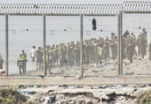 Marruecos blinda la frontera con Ceuta ante llamamientos a un nuevo cruce masivo
