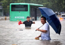Más de 120.000 evacuados por fuertes lluvias en el centro de China