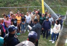 Materiales de construcción llegan a familias damnificadas en Tovar