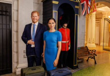 Museo de cera Madame Tussaud «actualiza» figuras de Harry y Meghan con unas maletas