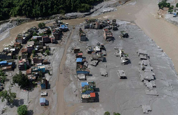 OMS: Unas 10.000 familias necesitan ayuda urgente en Nepal tras las inundaciones