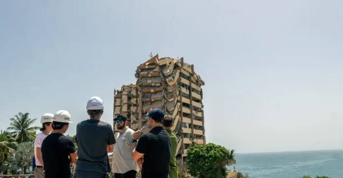 Playa Grande vecinos alertan sobre demoliciones con explosivos para el 6 y el 8 de agosto