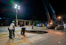 Reparan en tiempo récord avería en tubería en la Intercomunal Turmero – Maracay