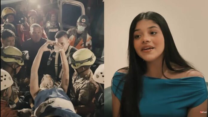 Siempre supe que mi mamá me buscarí El rescate de Camila tras 60 horas bajo escombros