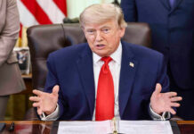 Trump dice que «Irán se está derrumbando por completo»