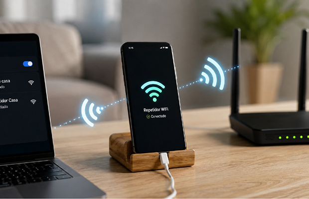 Aprende a convertir un celular viejo en un repetidor WiFi