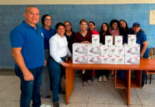 CNP Aragua entregó donativo de equipos médicos a la Escuela de Medicina de la UC
