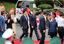 Macron recibe a los presidentes de Corea del Sur y Vietnam con idea de diversificar socios