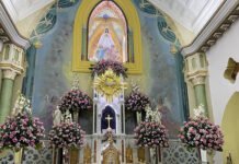Margarita se prepara para la bajada de la Virgen del Valle