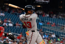 Ronald Acuña Jr. llega a 200 jonrones y 200 bases robadas en 904 juegos pese a lesiones