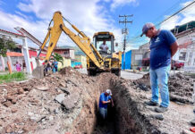 Sustituyen colector de aguas servidas en Vista Hermosa para beneficiar a más de 1.200 familias